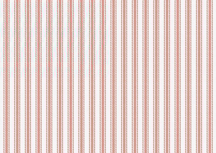 Lace Stripes, Coral - Motorised Roman Blind - Image 7